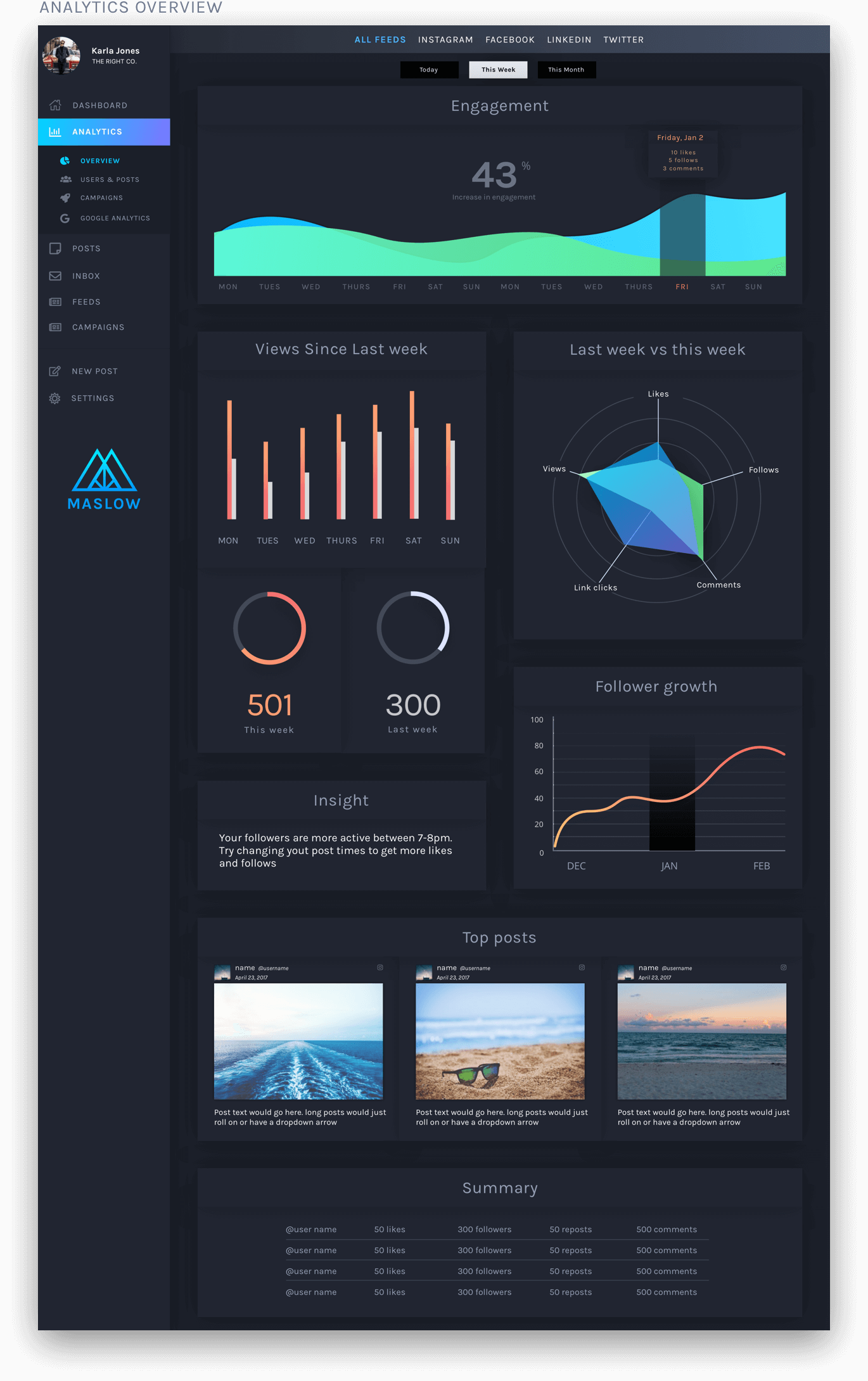 final screens for desktop