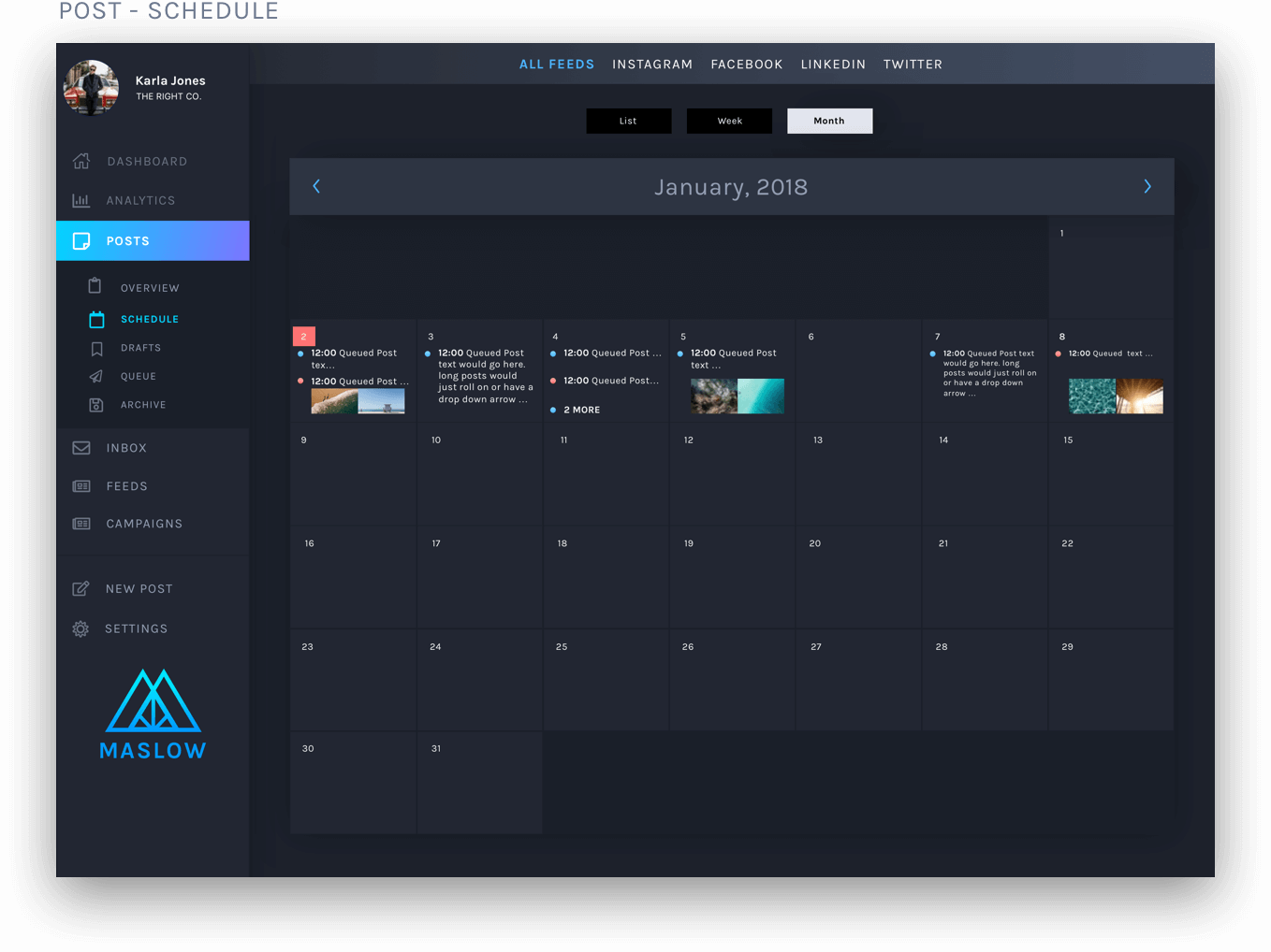 final screens for desktop