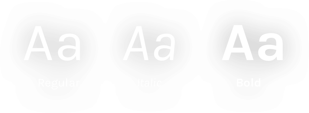 font choices