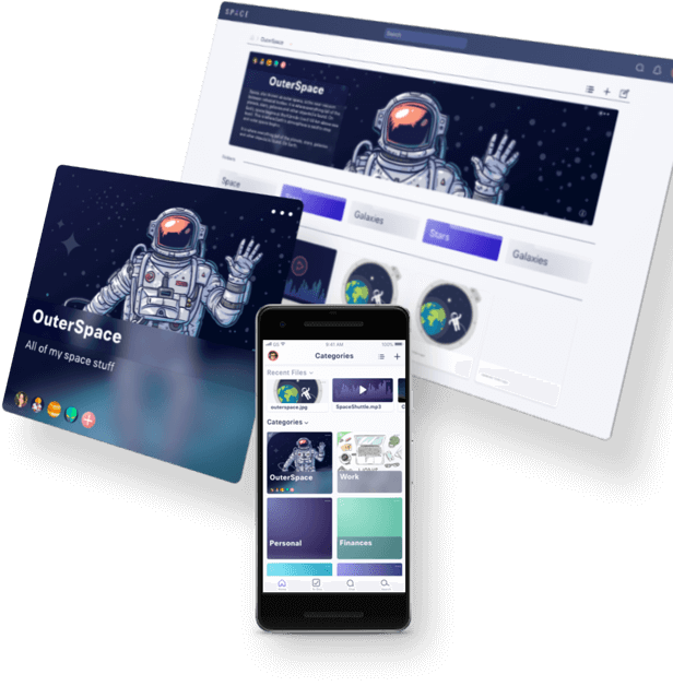 product screens for organization