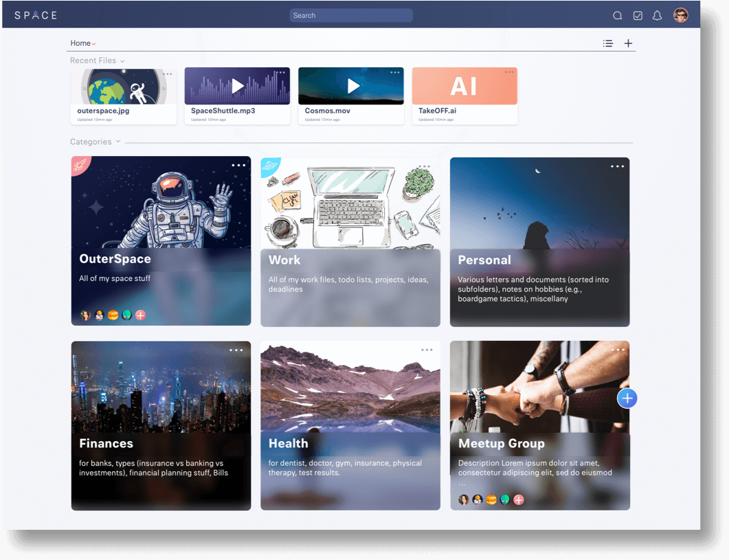 final screens for desktop