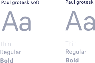 font choices